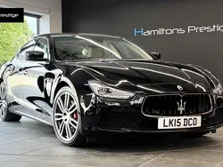 Black Used 2015 Maserati Ghibli Coupe | £19,495 (Expensive)