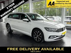 White Used 2019 VW Passat SEL Estate | £16,195 (Fair price)