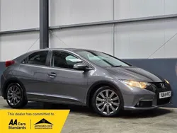 Grey Used 2014 Honda Civic SE Plus Hatchback | £4,991 (Fair price)