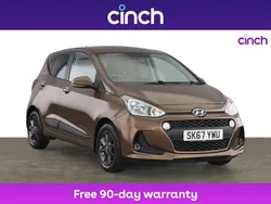Brown Used 2017 Hyundai i10 Premium Hatchback | £7,999 (A bit pricey)
