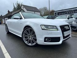 White Used 2011 Audi A5 Cabriolet S-Line Cabriolet | £4,750 (Good price)