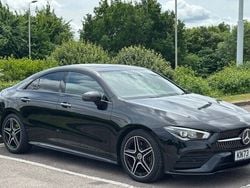 Black Used 2023 Mercedes CLA220 AMG Line Premium Sedan | £27,990 (Fair price)