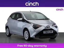 Silver Used 2019 Toyota Aygo X-play Hatchback | £8,999 (Fair price)