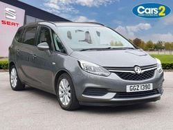 Grey Used 2017 Vauxhall Zafira Design Edition MPV | £7,912 (Fair price)