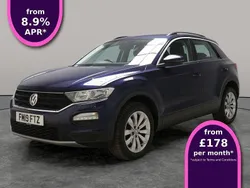 Blue Used 2019 VW T-Roc SE SUV | £13,259 (Fair price)