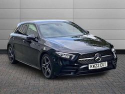 Cosmos black Used 2022 Mercedes A180 Executive Hatchback | £21,495 (Fair price)