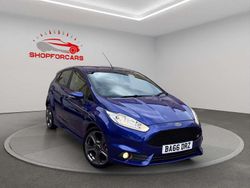 Blue Used 2017 Ford Fiesta ST Hatchback | £9,995 (Fair price)