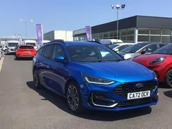 Blue Used 2022 Ford Focus ST-Line Estate | £21,145 (A bit pricey)