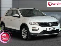 White Used 2019 VW T-Roc SE SUV | £13,990 (Fair price)