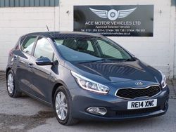 Blue Used 2014 Kia Ceed 2 Hatchback | £4,499 (Fair price)
