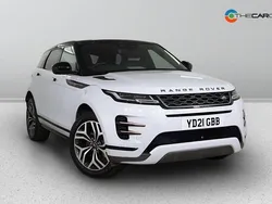 White Used 2021 Land Rover Range Rover evoque HSE Dynamic Estate | £24,995 (Fair price)