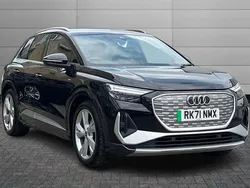 Black Used 2021 Audi Q4 e-tron S-Line SUV | £22,050