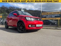 Red Used 2017 Suzuki Ignis SZ-T Hatchback | £7,995 (Fair price)