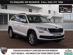 White Used 2019 Skoda Kodiaq SE SUV | £12,890 (Fair price)