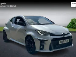 White Used 2021 Toyota Yaris Hatchback | £28,995 (Fair price)