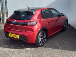 Red Used 2021 Peugeot e-208 Premium Hatchback | £13,690 (Fair price)