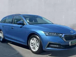 Blue Used 2021 Skoda Octavia SE Technology Estate | £14,850 (Fair price)