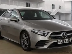 Silver Used 2019 Mercedes A180 AMG line Sedan | £16,495 (Expensive)