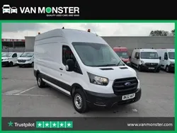 White Used 2022 Ford Transit Van | £17,499 (Fair price)