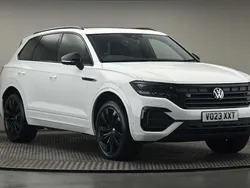 White Used 2023 VW Touareg Black Edition SUV | £46,000 (Good price)