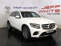 White Used 2018 Mercedes GLC250 AMG line | £17,988 (Good price)
