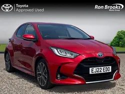 Red Used 2022 Toyota Yaris Hybrid Hatchback | £17,650 (Fair price)