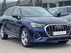 Blue Used 2022 Audi Q3 S-Line SUV | £26,995 (Good price)