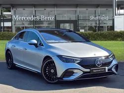 Silver Used 2024 Mercedes EQE300 AMG Line Premium Plus Sedan | £45,612 (Fair price)