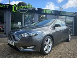 Grey Used 2015 Ford Focus Titanium Hatchback | £6,995 (Fair price)
