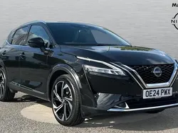Black Used 2024 Nissan Qashqai Tekna+ SUV | £25,728 (Expensive)