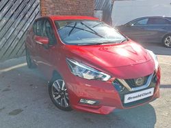 Red Used 2018 Nissan Micra Acenta Limited Edition Hatchback | £8,498 (Fair price)