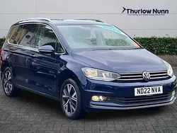 Blue Used 2022 VW Touran SEL MPV | £24,129 (Fair price)