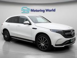White Used 2021 Mercedes EQC400 AMG line SUV | £22,300 (Fair price)