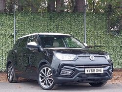 Black Used 2018 Ssangyong (KGM) Tivoli SUV | £6,998
