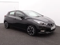 Black Used 2022 Nissan Micra Acenta Hatchback | £13,999 (Fair price)