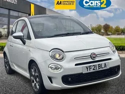 White Used 2020 Fiat 500 Rock Hatchback | £9,495 (Fair price)