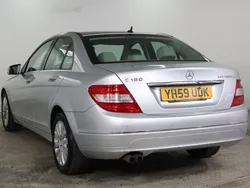 Silver Used 2009 Mercedes C180 Elegance Sedan | £4,475 (A bit pricey)