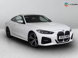 White Used 2022 BMW 420 M Sport Coupe | £26,245 (Super price)