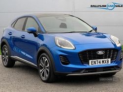 Blue Used 2025 Ford Puma Titanium Hatchback | £22,975 (A bit pricey)