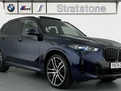 Blue Used 2025 BMW X5 M Sport SUV | £69,990