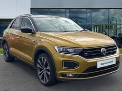 Yellow Used 2020 VW T-Roc R-line SUV | £16,358 (Fair price)