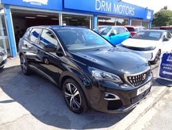 Black Used 2018 Peugeot 3008 Active Hatchback | £12,495 (A bit pricey)
