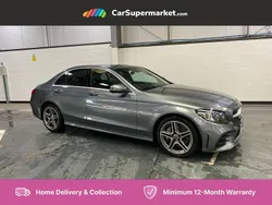 Grey Used 2019 Mercedes C300 AMG Line Premium Sedan | £18,497 (Fair price)