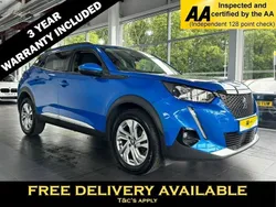 Blue Used 2021 Peugeot 2008 Allure Premium SUV | £11,795 (Fair price)