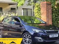 Blue Used 2016 Peugeot 308 Allure Hatchback | £3,895 (Good price)