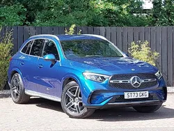 Blue Used 2023 Mercedes GLC300 AMG line SUV | £42,698