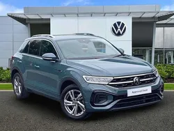 Blue Used 2022 VW T-Roc R-line SUV | £25,591 (Fair price)