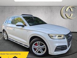 White Used 2019 Audi Q5 S-Line SUV | £27,995 (Fair price)