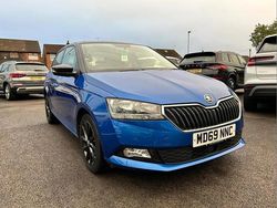 Race blue metallic black magic pearl effect Used 2020 Skoda Fabia Colour Edition Hatchback | £10,300 (Fair price)