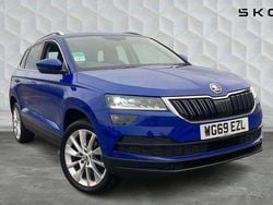 Blue Used 2019 Skoda Karoq SE L SUV | £12,500 (Fair price)